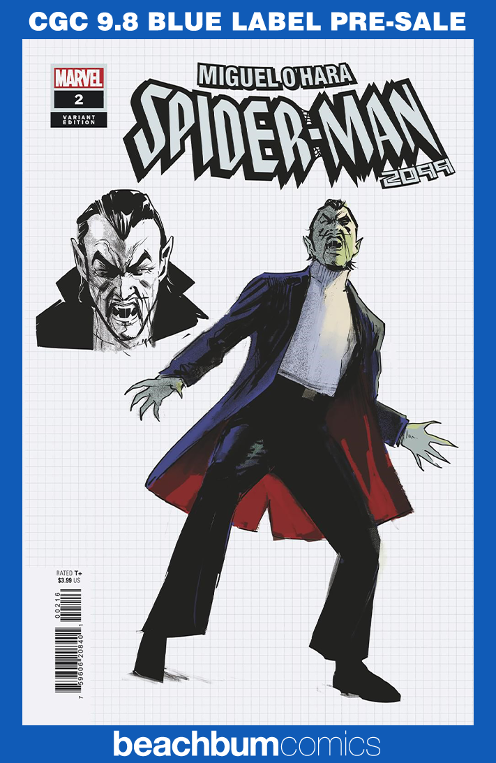 Miguel O'Hara - Spider-Man: 2099 #2 Dowling 1:10 Retailer Incentive Variant CGC 9.8