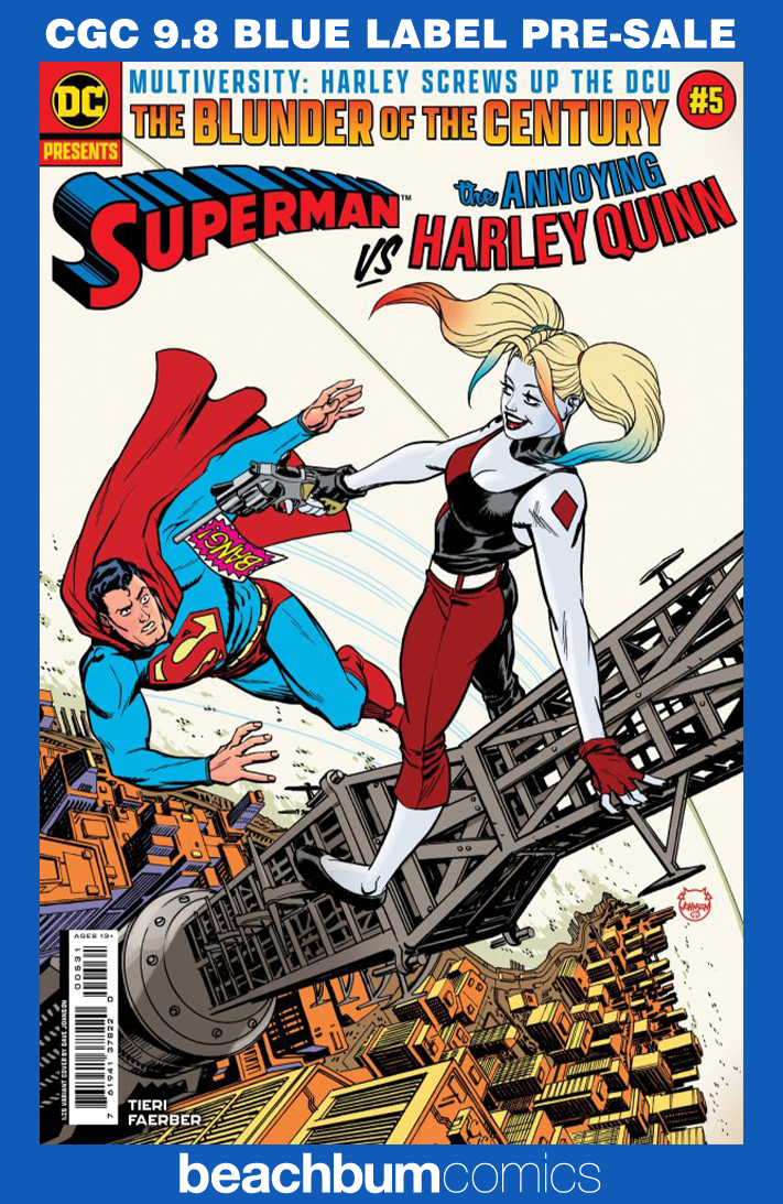 Multiversity: Harley Screws Up the DCU #5 Johnson 1:25 Retailer Incentive Variant CGC 9.8