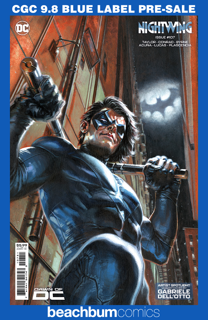 Nightwing #107 Dell'Otto Variant CGC 9.8