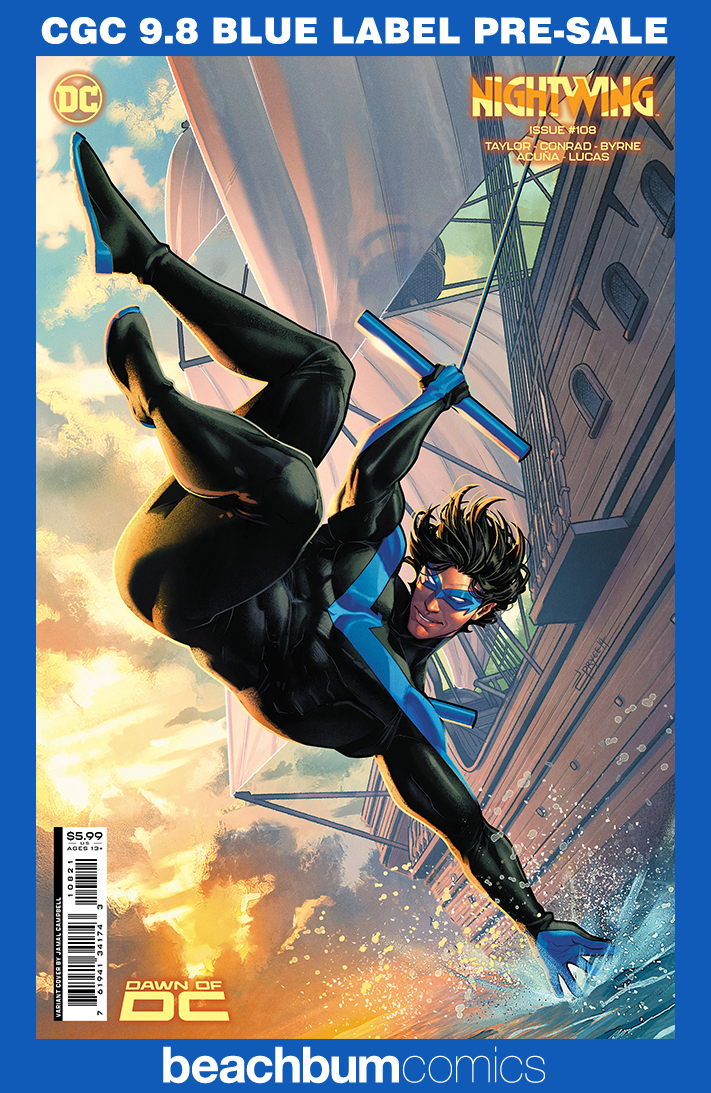 Nightwing #108 Campbell Variant CGC 9.8