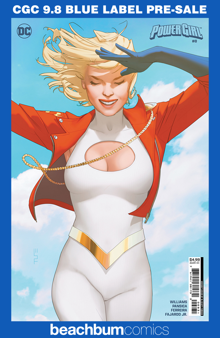 Power Girl #8 Forbes Variant CGC 9.8