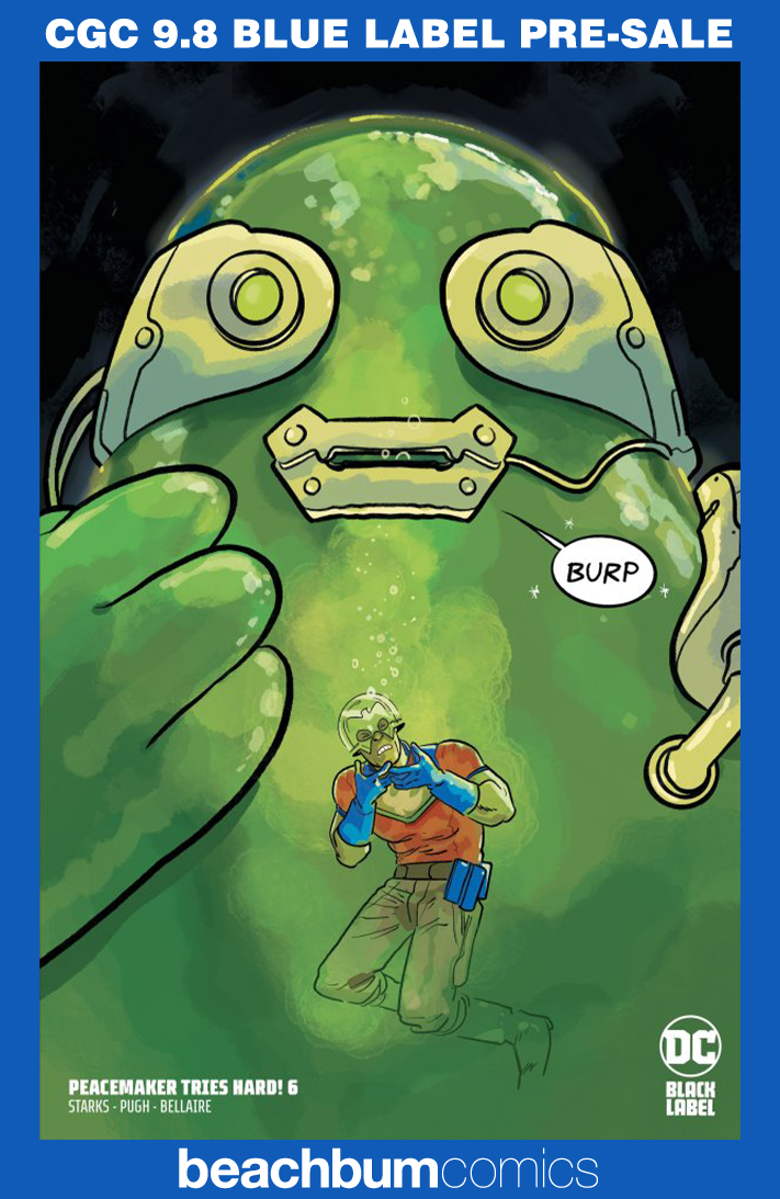 Peacemaker Tries Hard! #6 Henderson Variant CGC 9.8