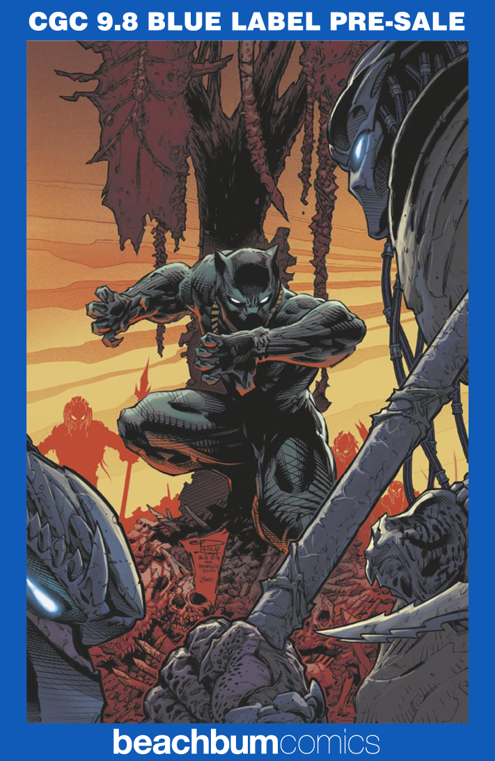 Predator vs. Black Panther #1 Tan 1:100 Virgin Retailer Incentive Variant CGC 9.8