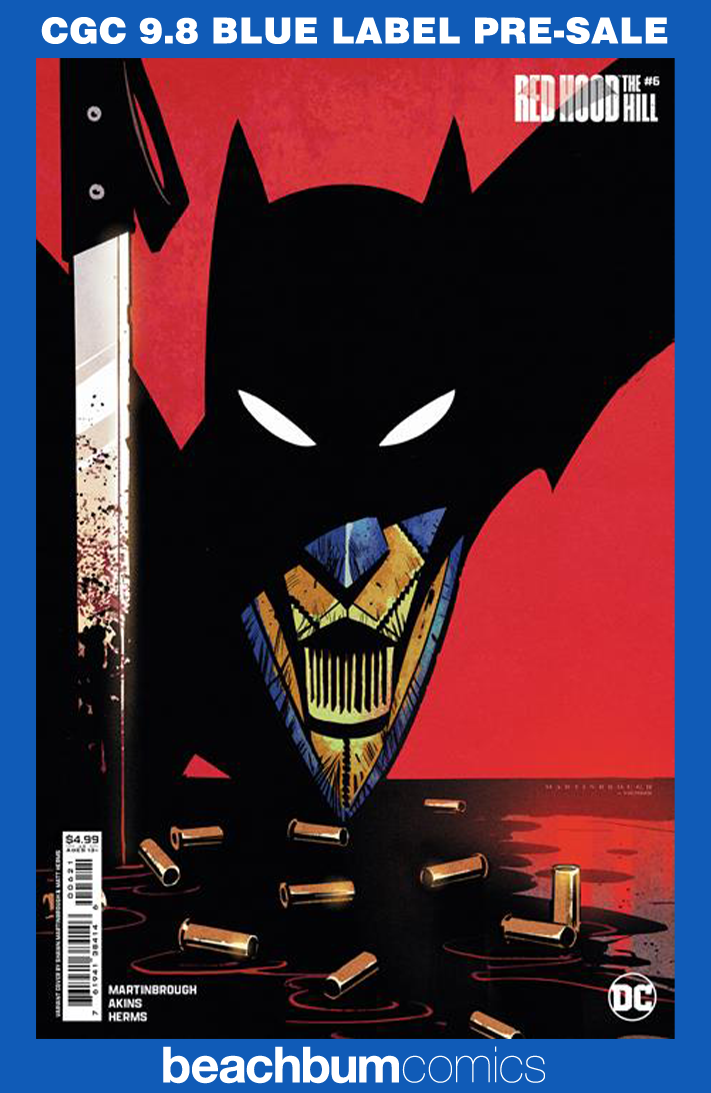 Red Hood: The Hill #6 Martinbrough Variant CGC 9.8