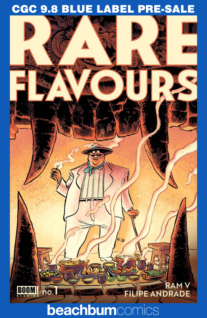 Rare Flavours #1 Moon Foil Variant CGC 9.8