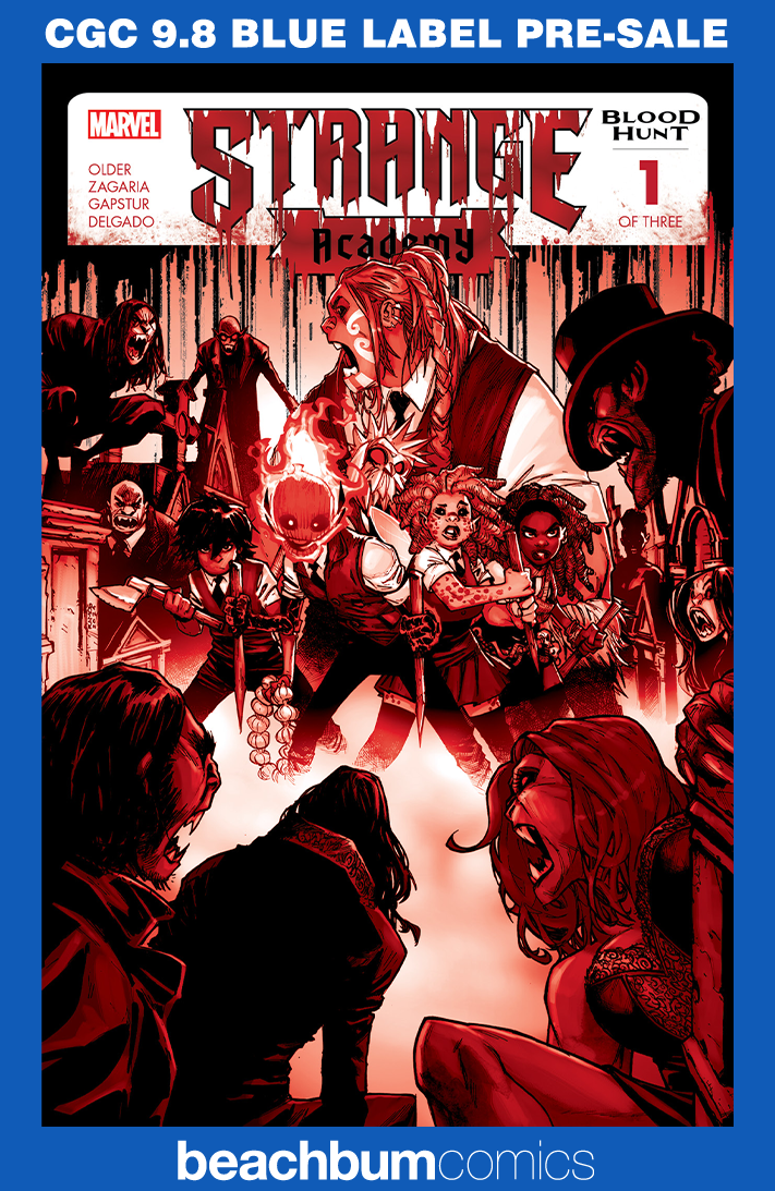 Strange Academy: Blood Hunt #1 "Blood Soaked" Second Printing CGC 9.8