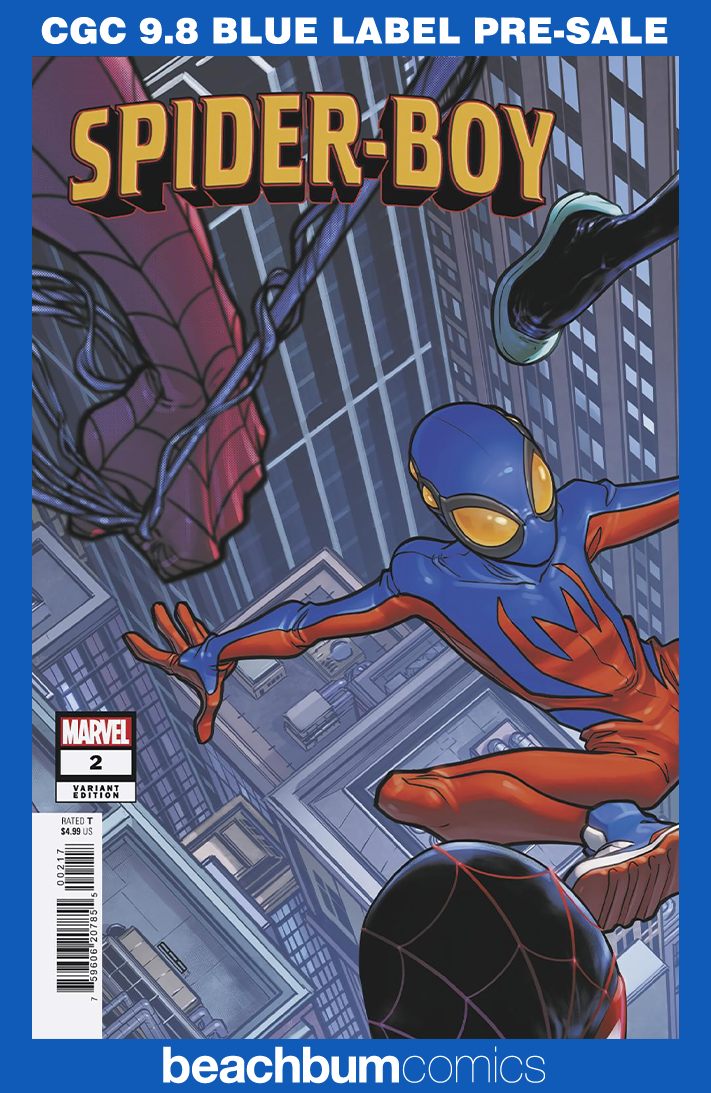 Spider-Boy #2 Baldeon 1:25 Retailer Incentive Variant CGC 9.8