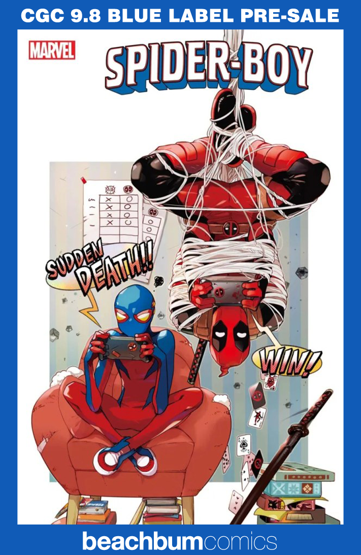 Spider-Boy #9 Fuji Deadpool Kills The Marvel Universe Variant CGC 9.8