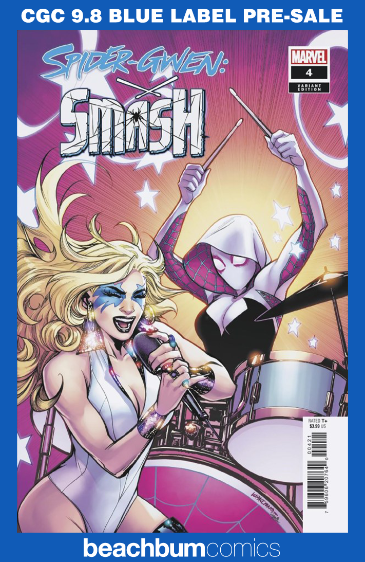 Spider-Gwen: Smash #4 Lupacchino Variant CGC 9.8