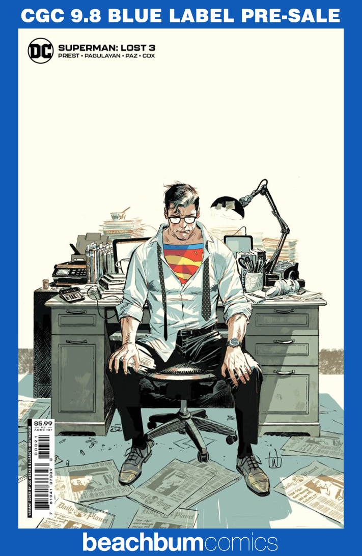 Superman: Lost #3 Weeks Variant CGC 9.8