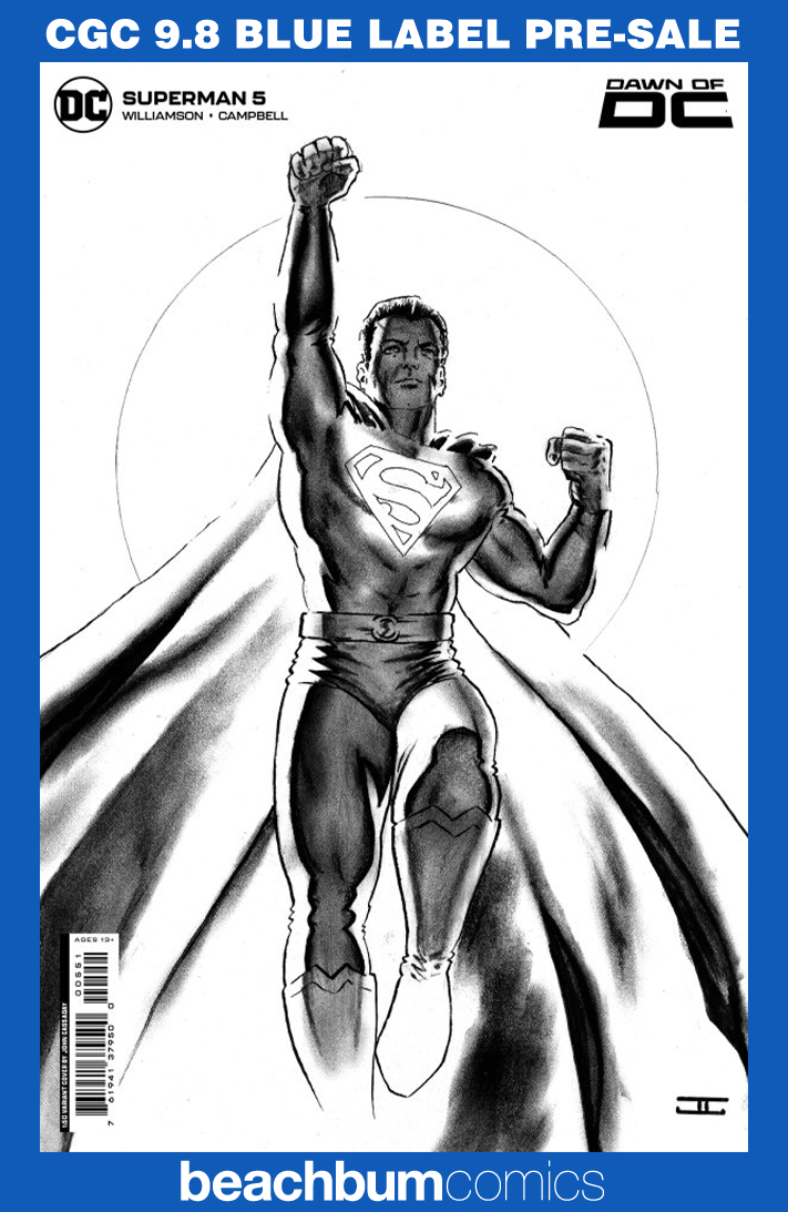 Superman #5 Cassaday 1:50 Retailer Incentive Variant CGC 9.8