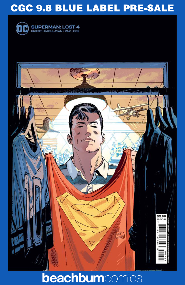 Superman: Lost #4 Weeks Variant CGC 9.8