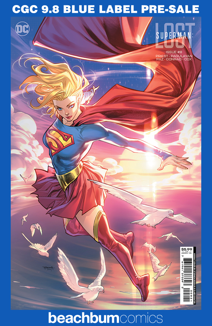 Superman: Lost #8 Segovia Variant CGC 9.8