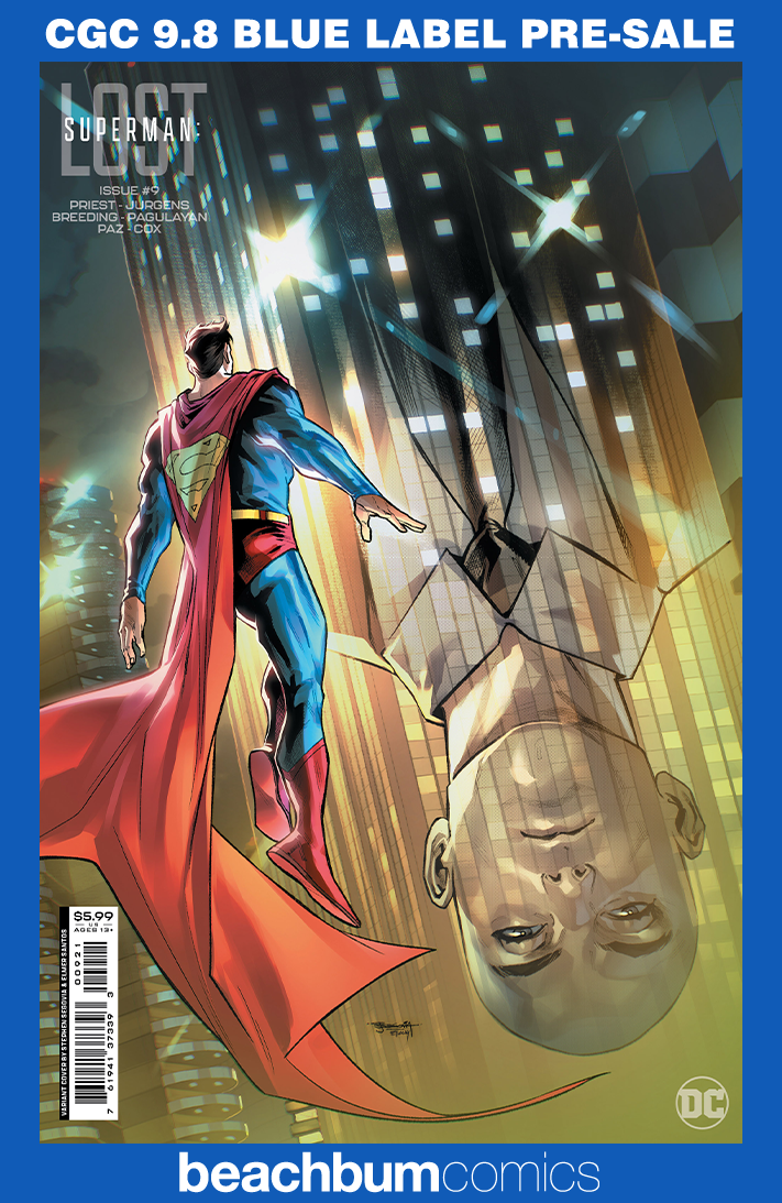 Superman: Lost #9 Segovia Variant CGC 9.8