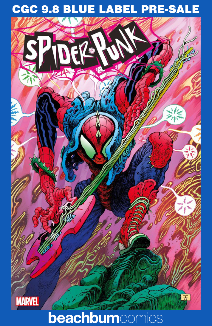 Spider-Punk: Arms Race #1 Bertram Foil Variant CGC 9.8