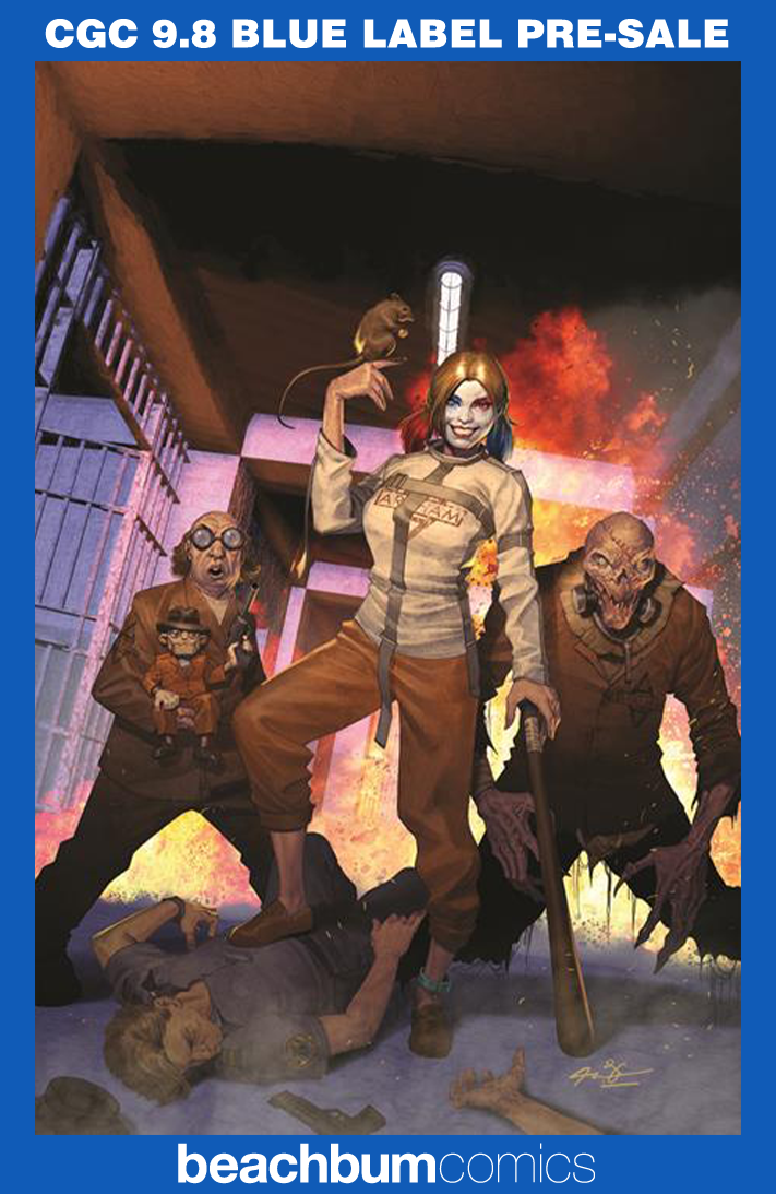 Suicide Squad: Kill Arkham Asylum #3 Olivetti Variant CGC 9.8