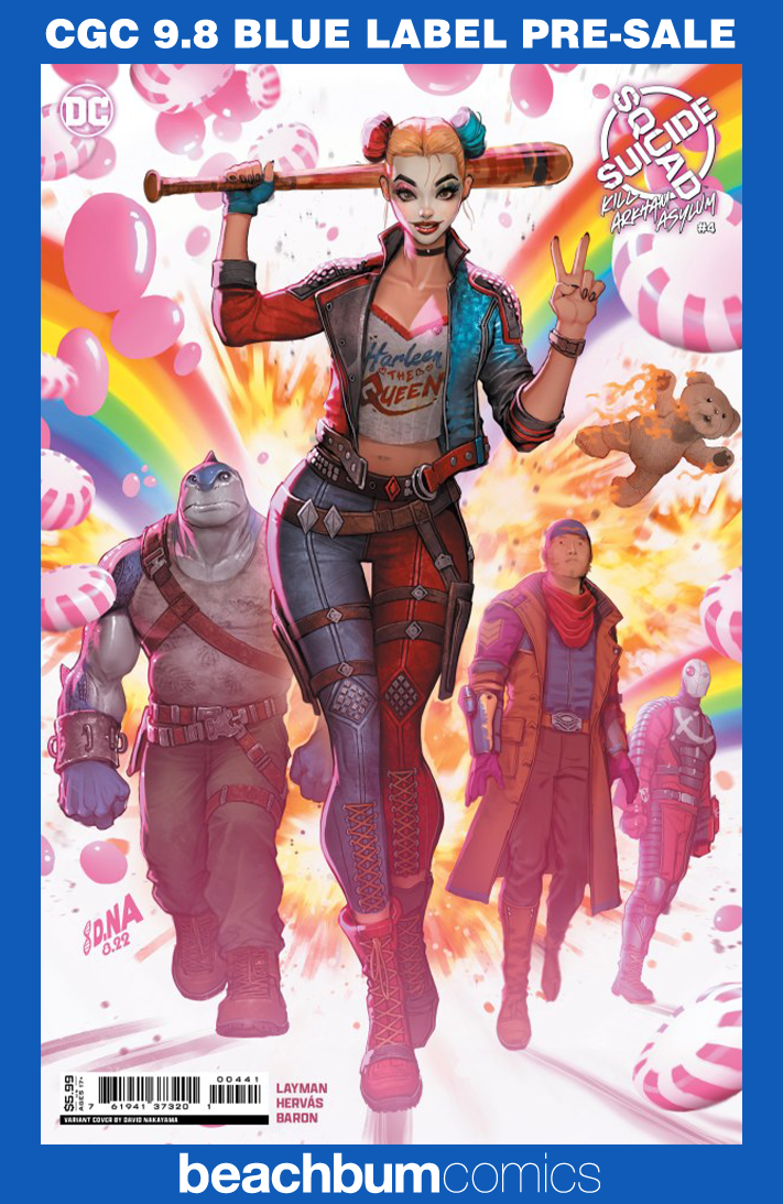 Suicide Squad: Kill Arkham Asylum #4 Nakayama Variant CGC 9.8