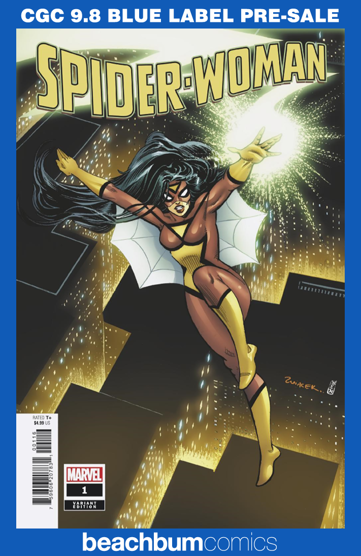 Spider-Woman #1 Infantino & Leialoa 1:50 Hidden Gem Retailer Incentive Variant CGC 9.8
