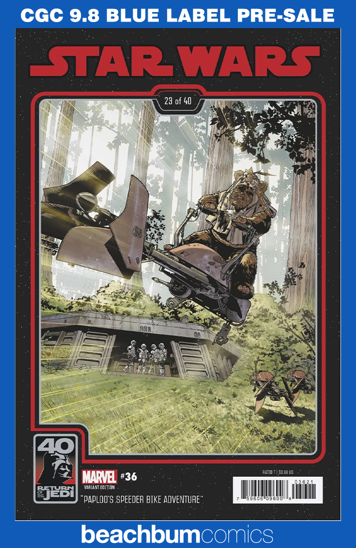 Star Wars #36 Sprouse Variant CGC 9.8