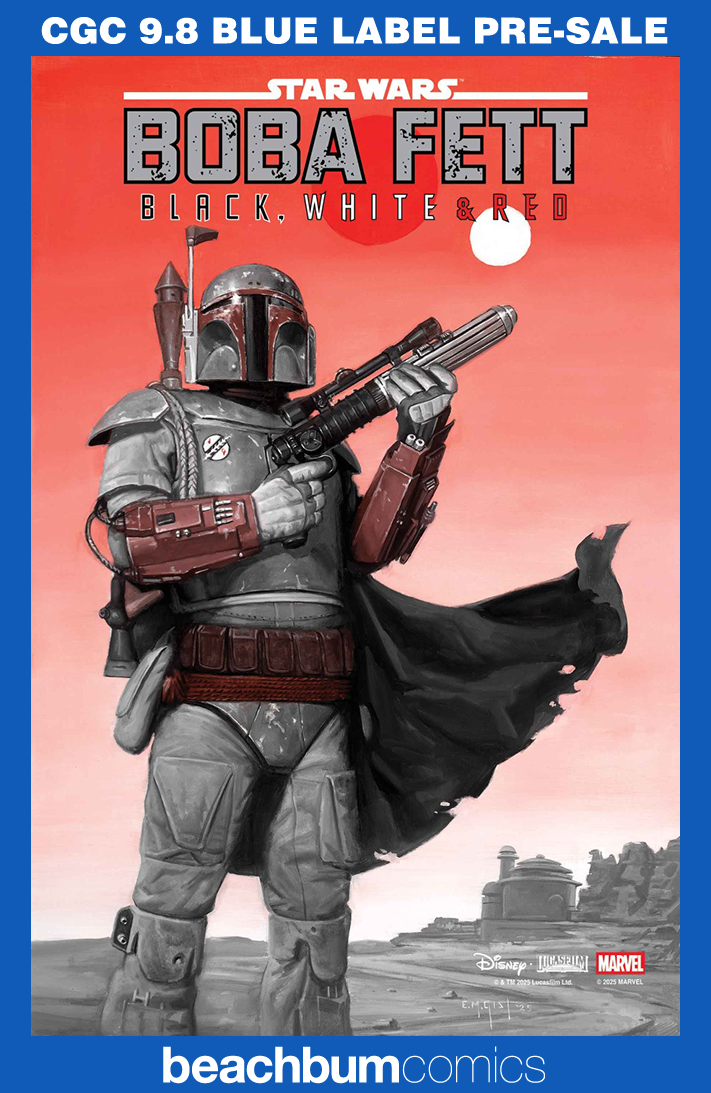 Star Wars: Boba Fett – Black, White & Red #3 CGC 9.8