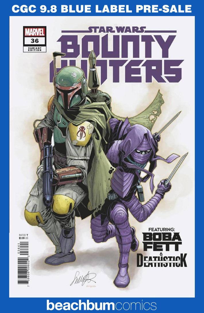 Star Wars: Bounty Hunters #36 Larroca Variant CGC 9.8