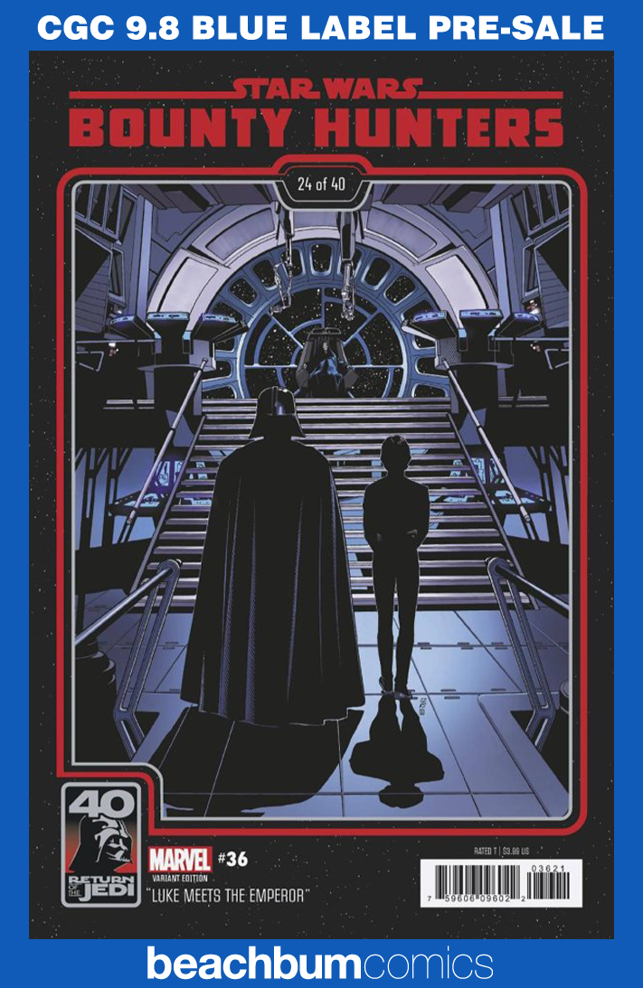 Star Wars: Bounty Hunters #36 Sprouse Variant CGC 9.8