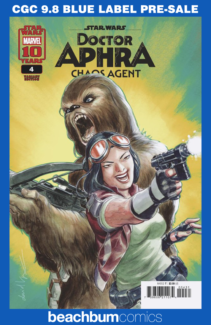 Star Wars: Doctor Aphra – Chaos Agent #4 Lopez Variant CGC 9.8