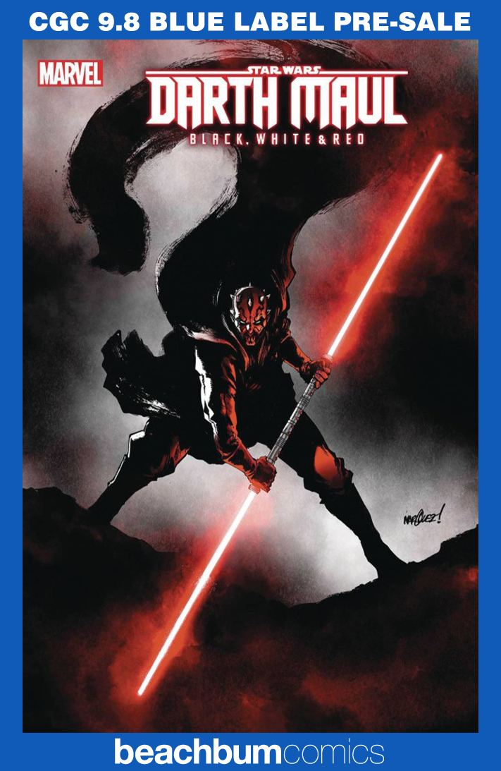 Star Wars: Darth Maul - Black, White & Red #3 Marquez 1:25 Retailer Incentive Variant CGC 9.8