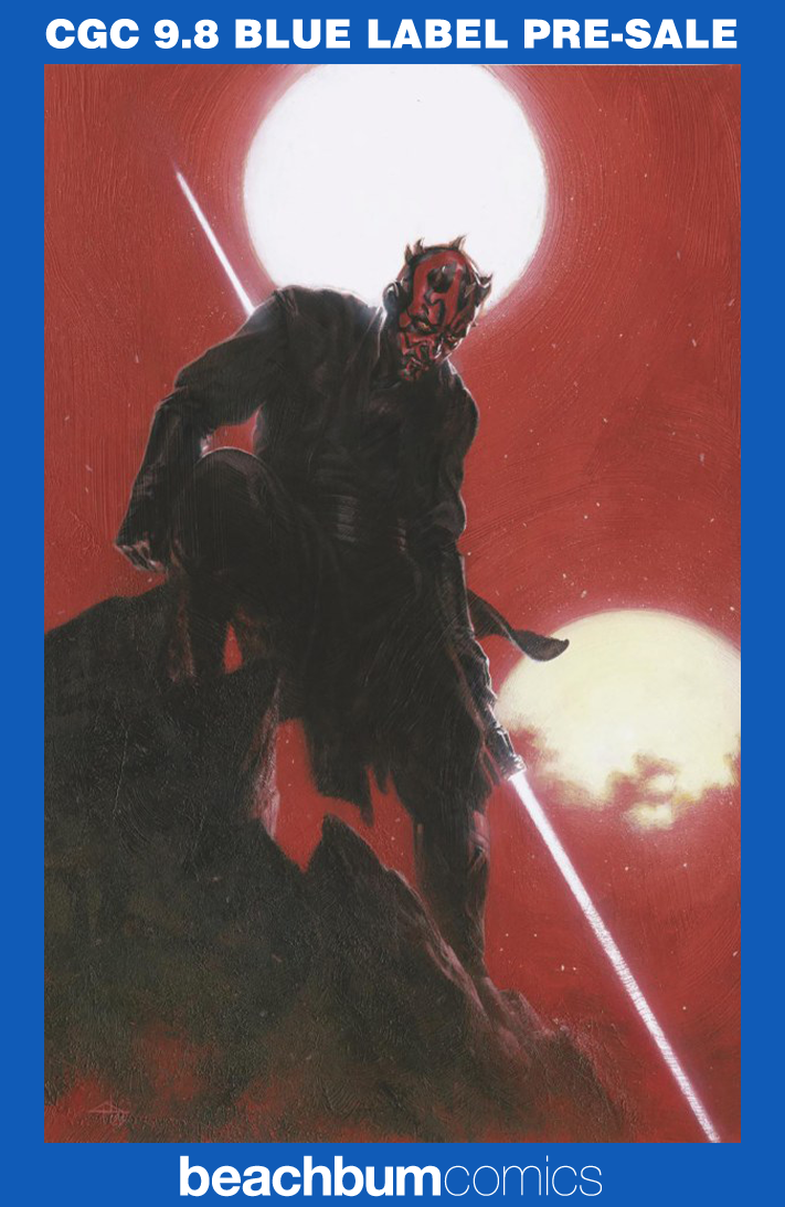 Star Wars: Darth Maul - Black, White & Red #2 Dell'Otto 1:100 Retailer Incentive Variant CGC 9.8