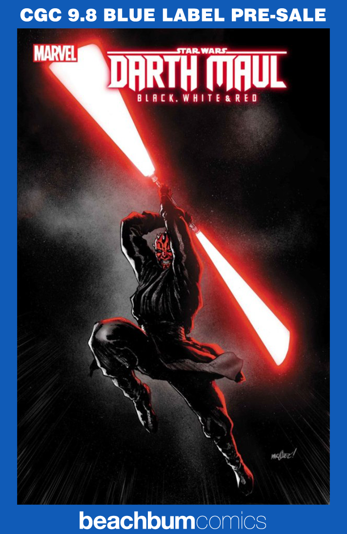 Star Wars: Darth Maul - Black, White & Red 4 Marquez 1:25 Retailer Incentive Variant CGC 9.8