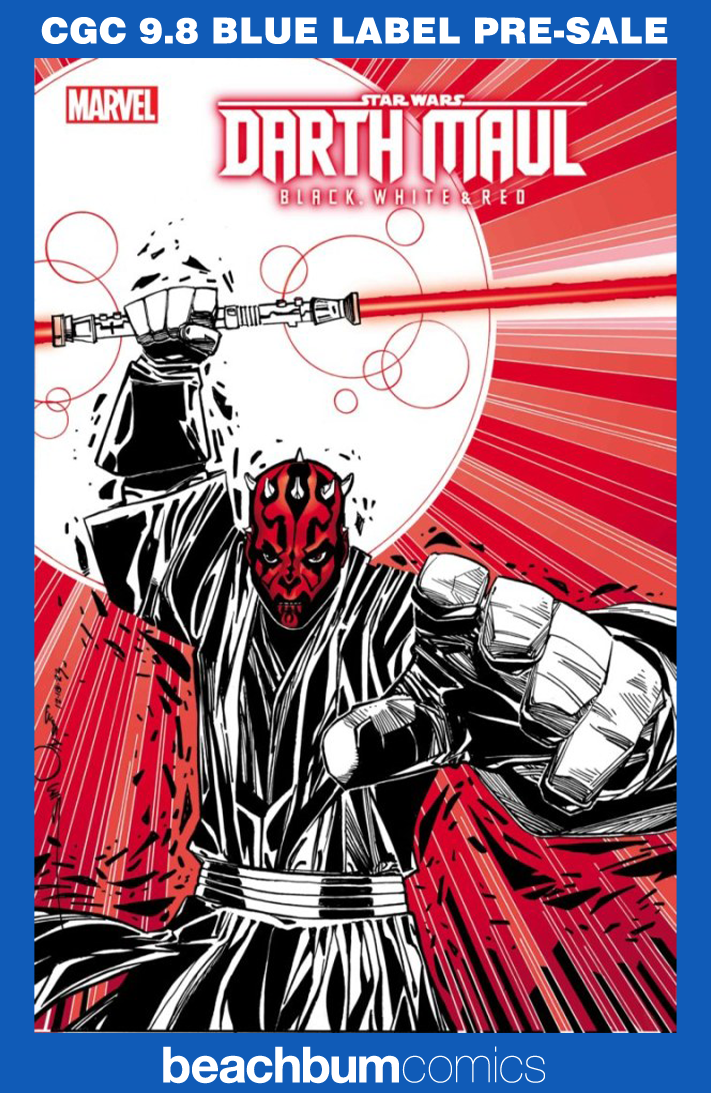 Star Wars: Darth Maul - Black, White & Red #4 Simonson Variant CGC 9.8