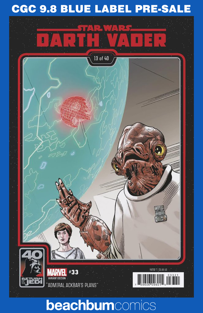 Star Wars: Darth Vader #33 Sprouse Variant CGC 9.8