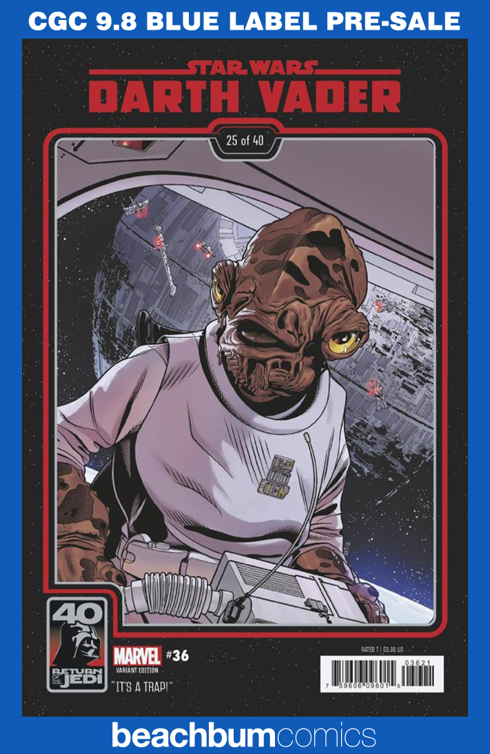 Star Wars: Darth Vader #36 Sprouse Variant CGC 9.8