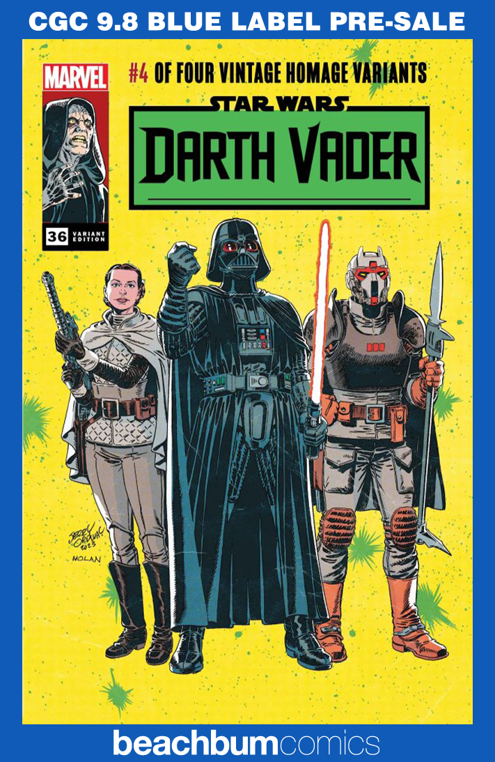 Star Wars: Darth Vader #36 Ordway Variant CGC 9.8