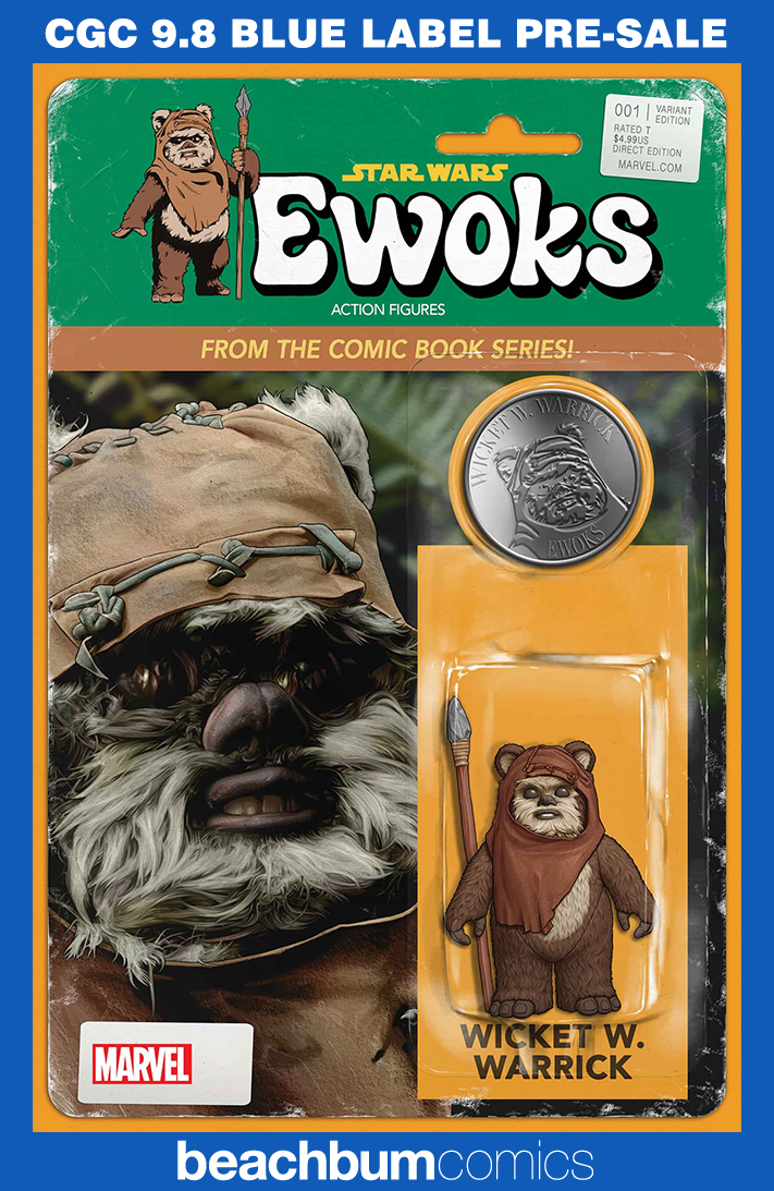 Star Wars: Ewoks #1 Action Figure Variant CGC 9.8