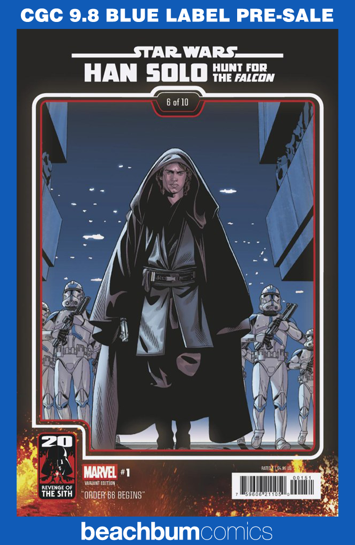 Star Wars: Han Solo - Hunt for the Falcon #1 Sprouse Variant CGC 9.8