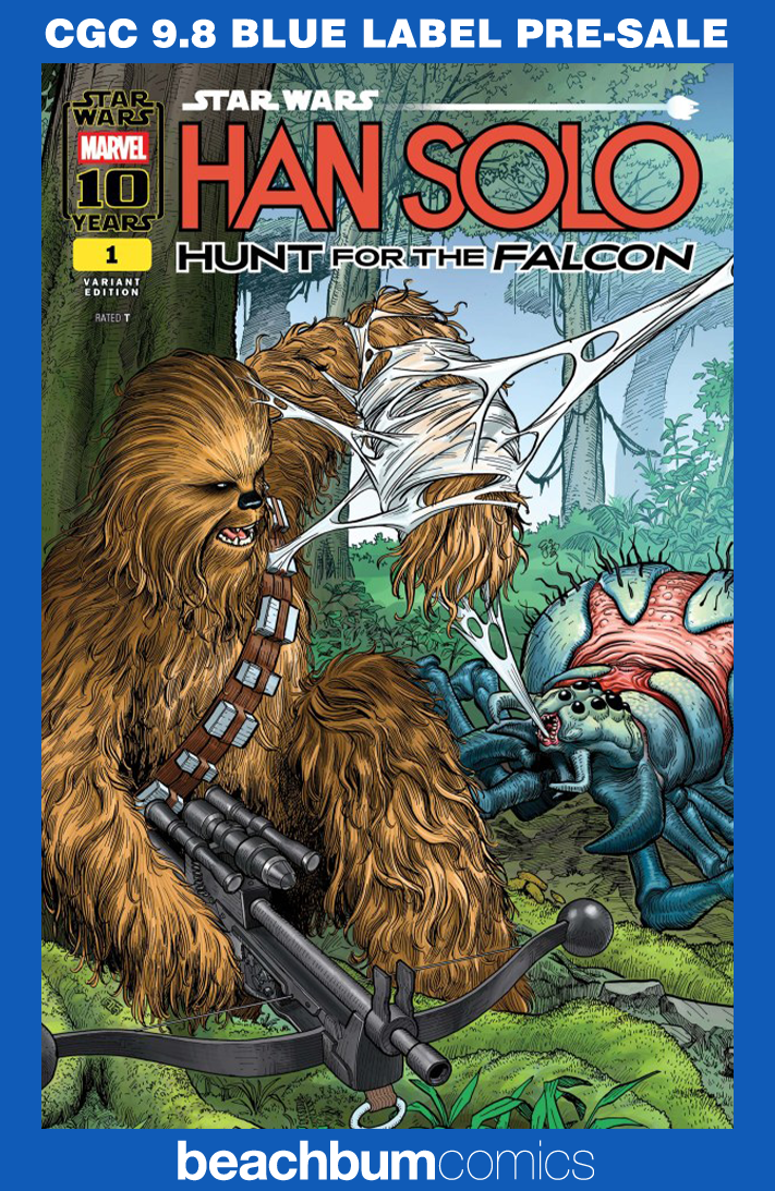 Star Wars: Han Solo - Hunt for the Falcon #1 Su Variant CGC 9.8