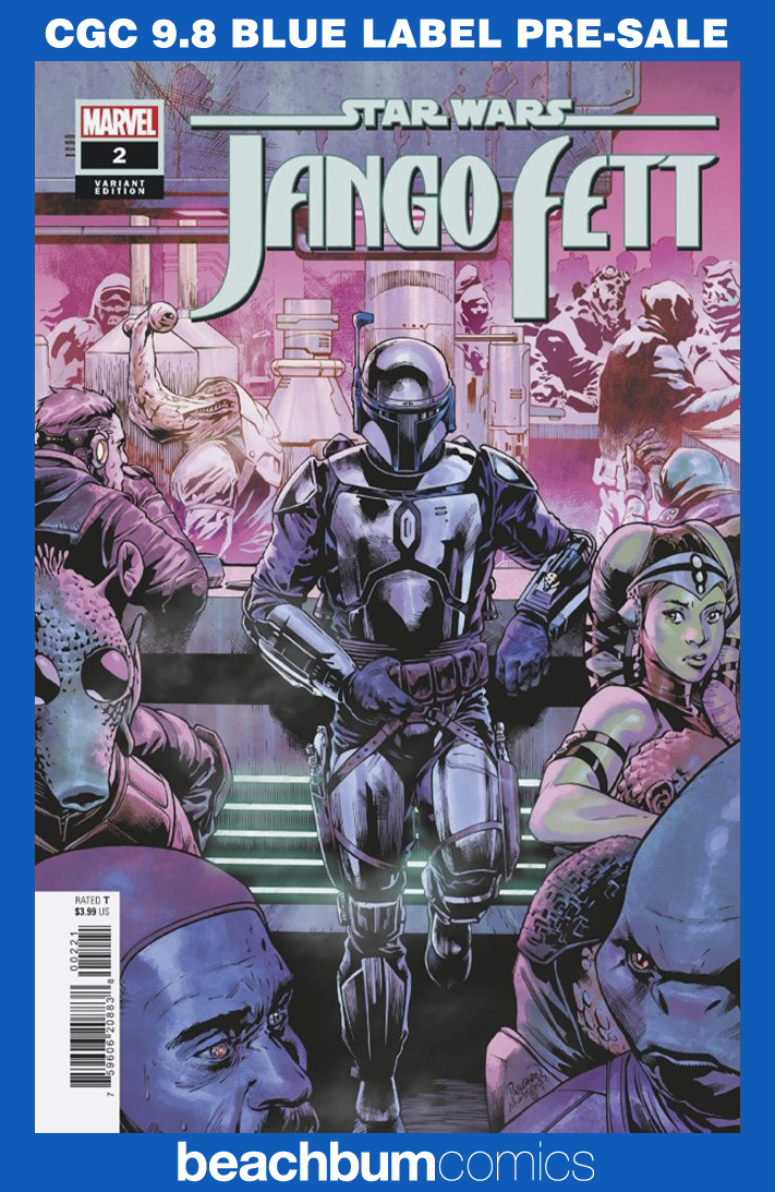 Star Wars: Jango Fett #2 Pagulayan Variant CGC 9.8