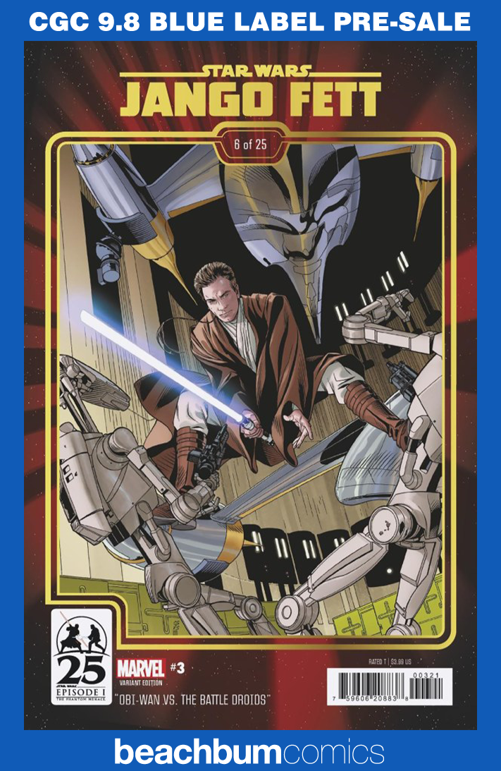 Star Wars: Jango Fett #3 Sprouse Variant CGC 9.8