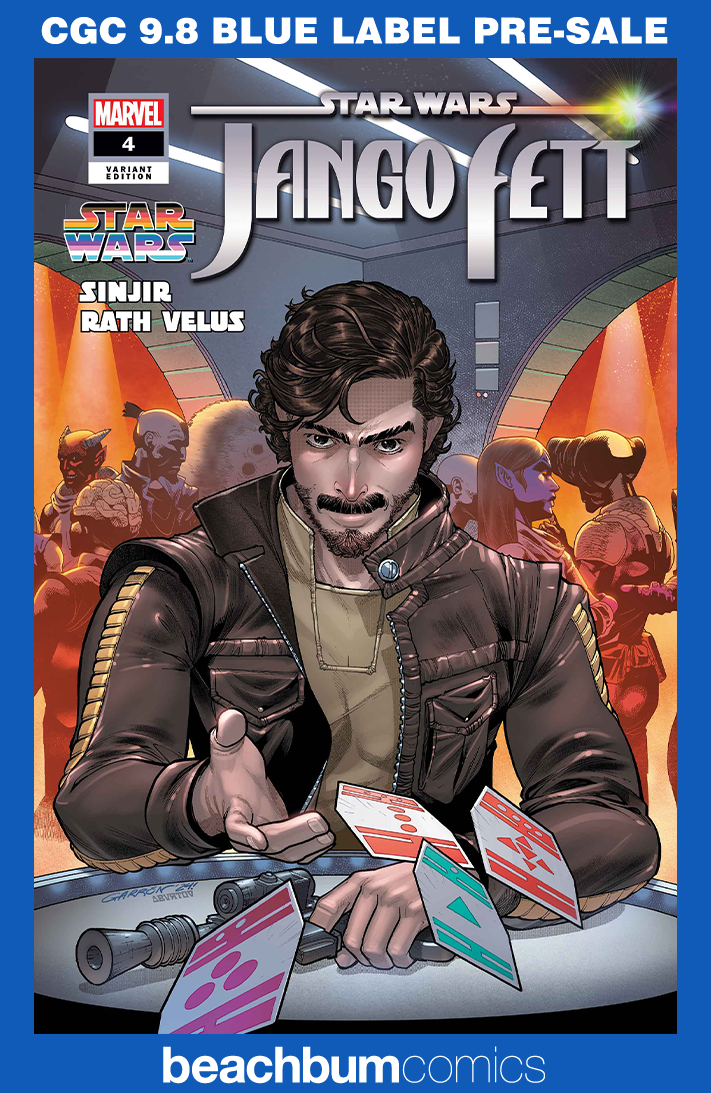 Star Wars: Jango Fett #4 Garron Variant CGC 9.8