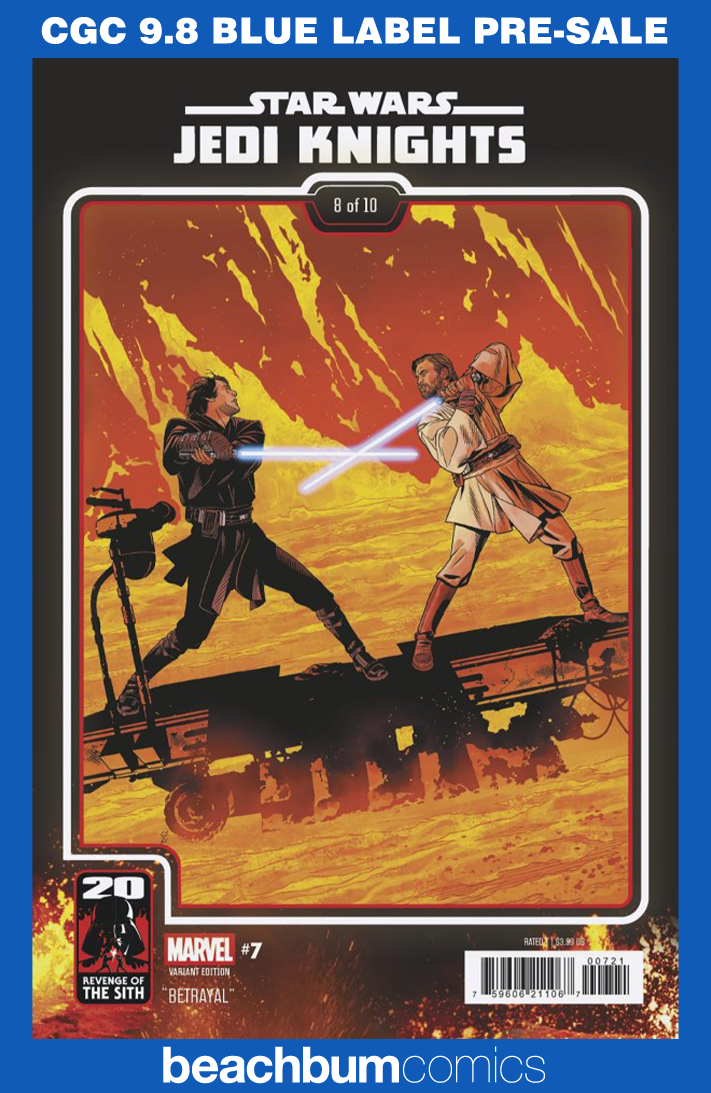 Star Wars: Jedi Knights #7 Sprouse Variant CGC 9.8