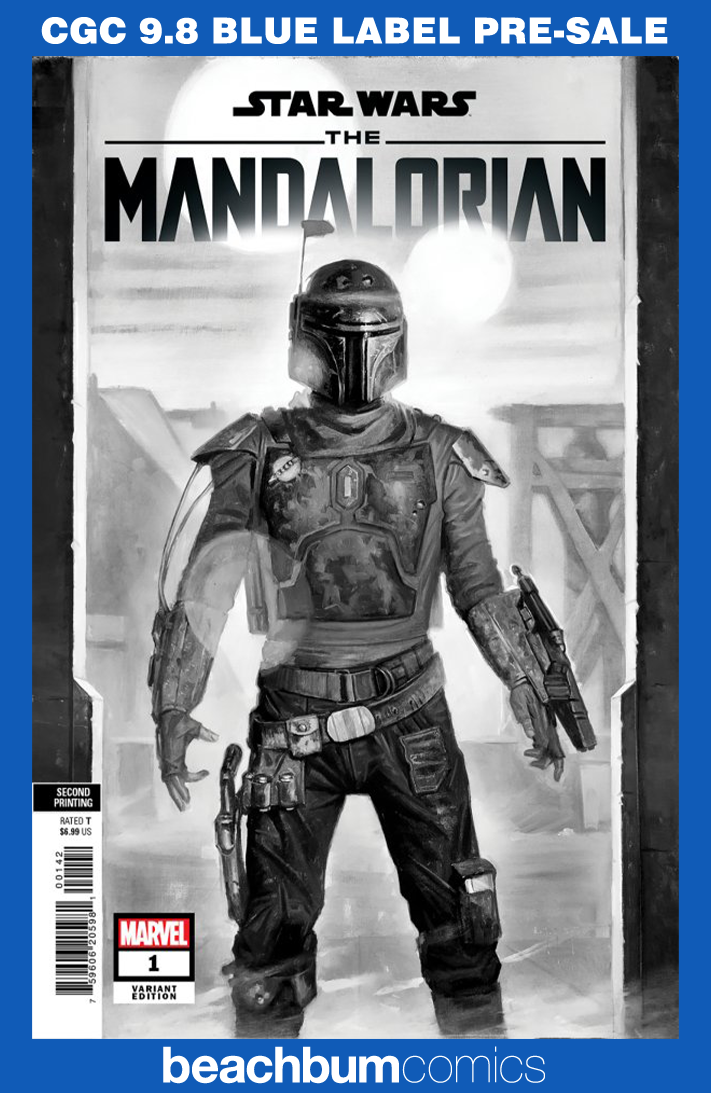 Star Wars: The Mandalorian Season 2 #1 Second Printing Gist 1:25 Retailer Incentive Variant CGC 9.8