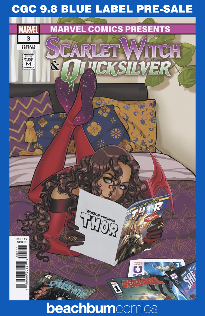 Scarlet Witch & Quicksilver #3 Jones Variant CGC 9.8