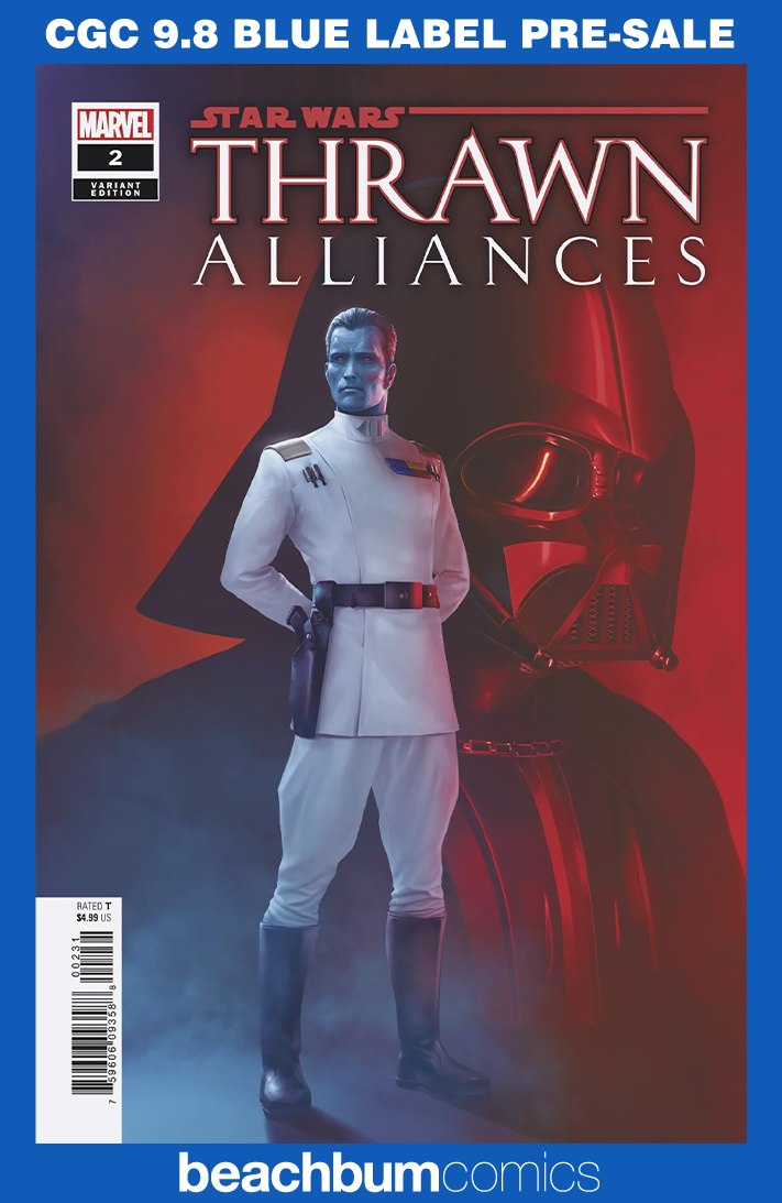 Star Wars: Thrawn Alliances #2 Rahzzah Variant CGC 9.8