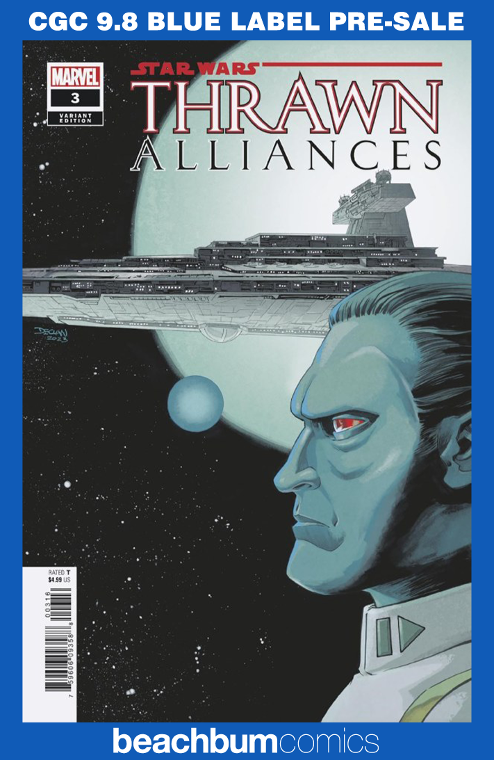 Star Wars: Thrawn Alliances #3 Shalvey 1:25 Retailer Incentive Variant CGC 9.8
