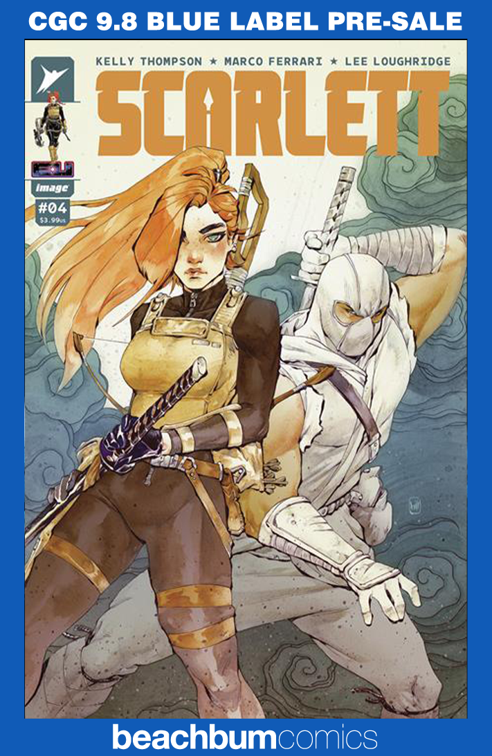 Scarlett #4 Hill 1:50 Retailer Incentive Variant CGC 9.8