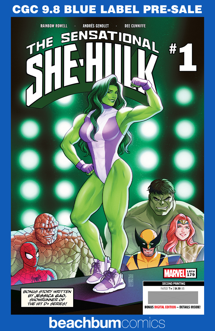 The Sensational She-Hulk #1 Second Printing CGC 9.8