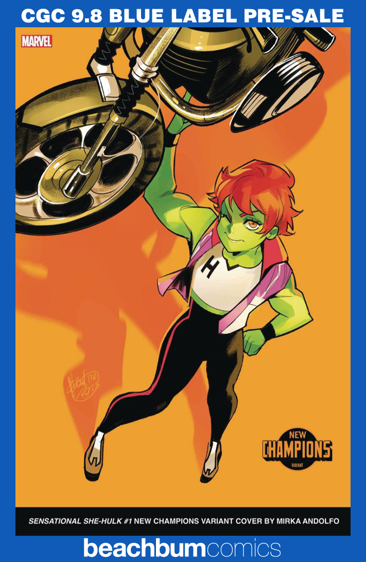 The Sensational She-Hulk #1 Andolofo Variant CGC 9.8
