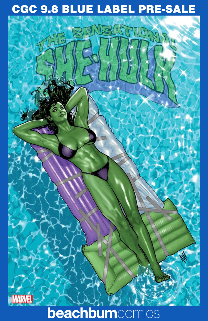 SENSATIONAL SHE-HULK #1 LOBOS (616) EXCLUSIVE VIRGIN VAR [CGC 9.8 BLUE  LABEL] (05/29/2024)