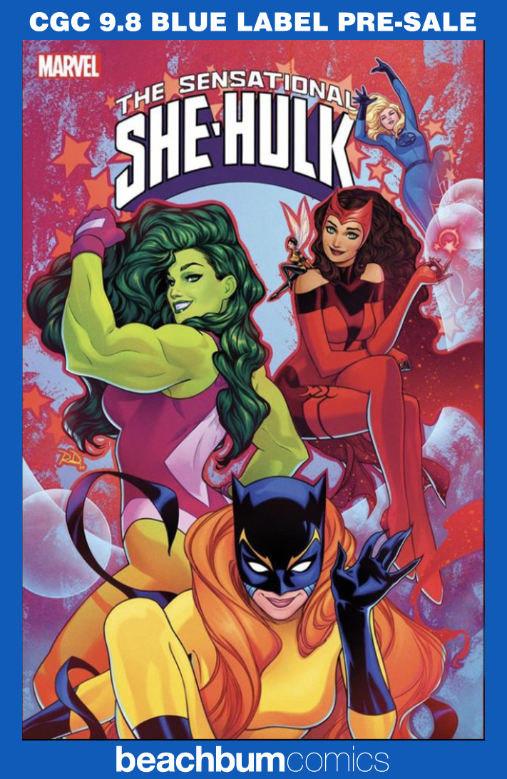 The Sensational She-Hulk #2 Dauterman 1:25 Retailer Incentive Variant CGC 9.8